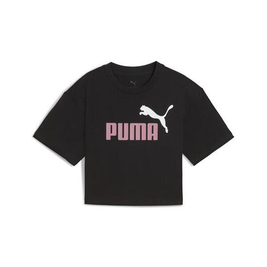 Essentials 2 Colour No. 1 PUMA Logo Kurzes T-Shirt Mädchen PUMA