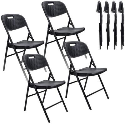 Set van 4 camping klapstoelen masi - weerbestendig - lichtgewicht 4 kg