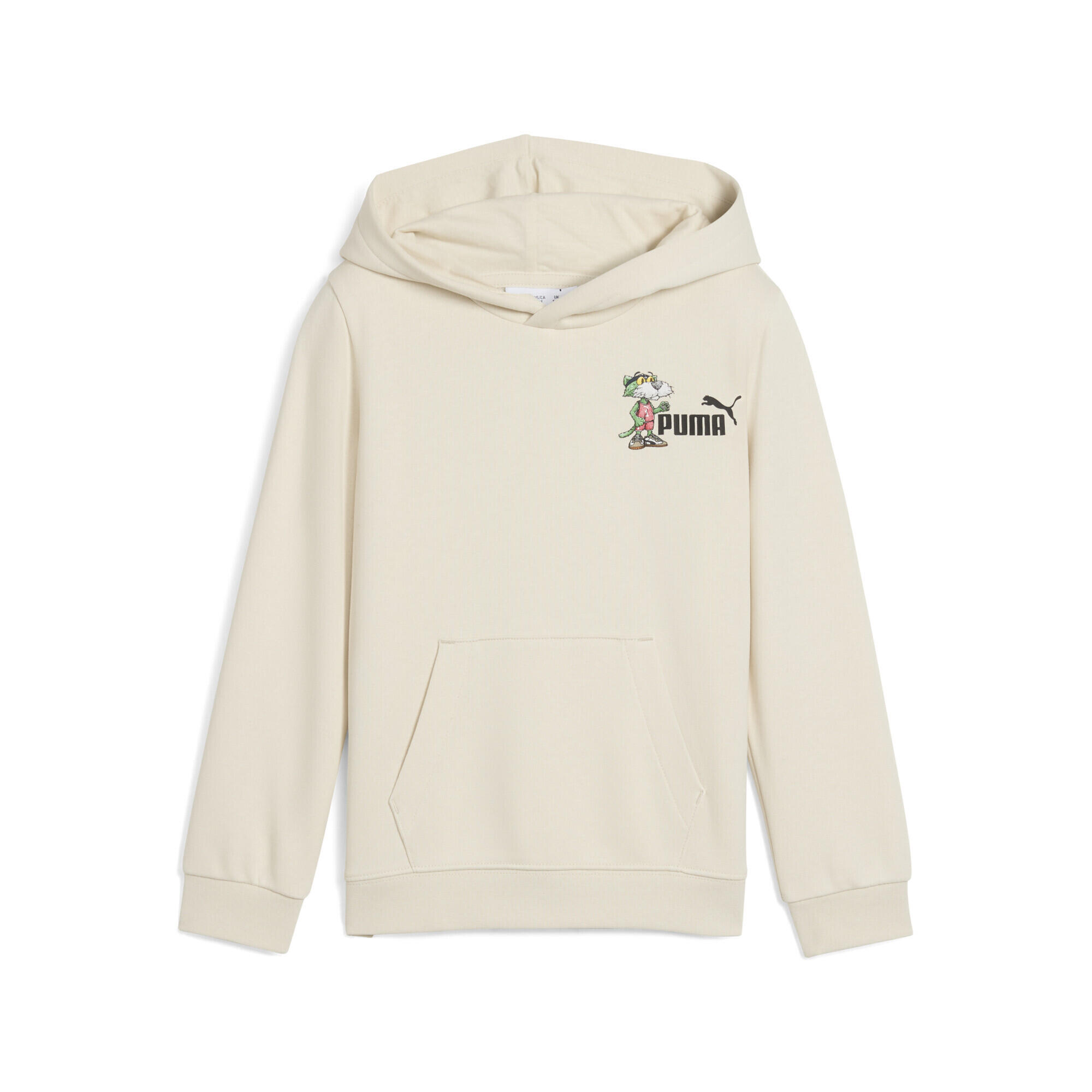 Puma - Hoodie Super Puma Enfant Puma - Pull - Beige|blanc - Decathlon