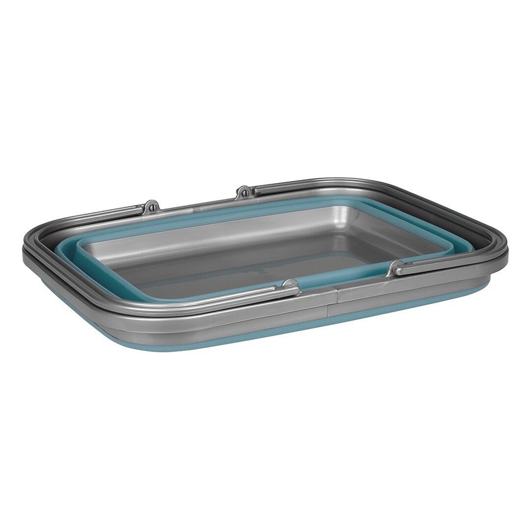 Bacinella pieghevole per piatti 16 litri - Blu 4/7