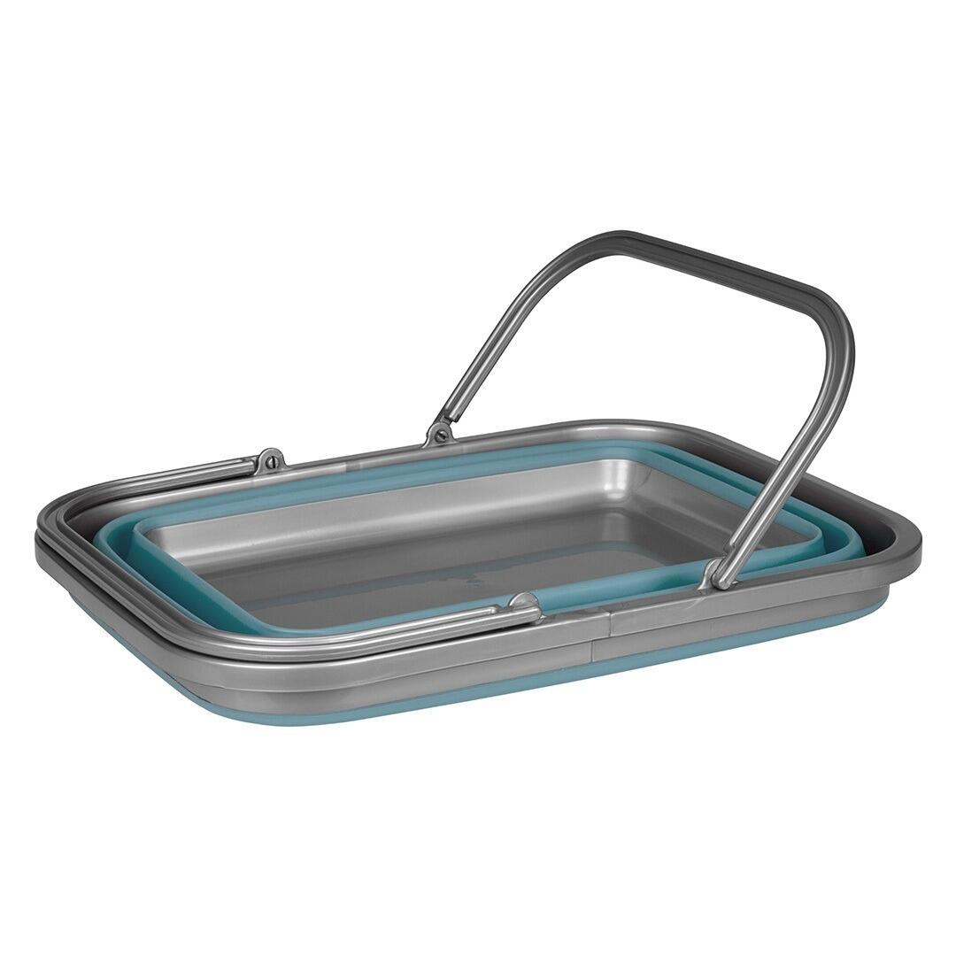 Bacinella pieghevole per piatti 16 litri - Blu 2/7