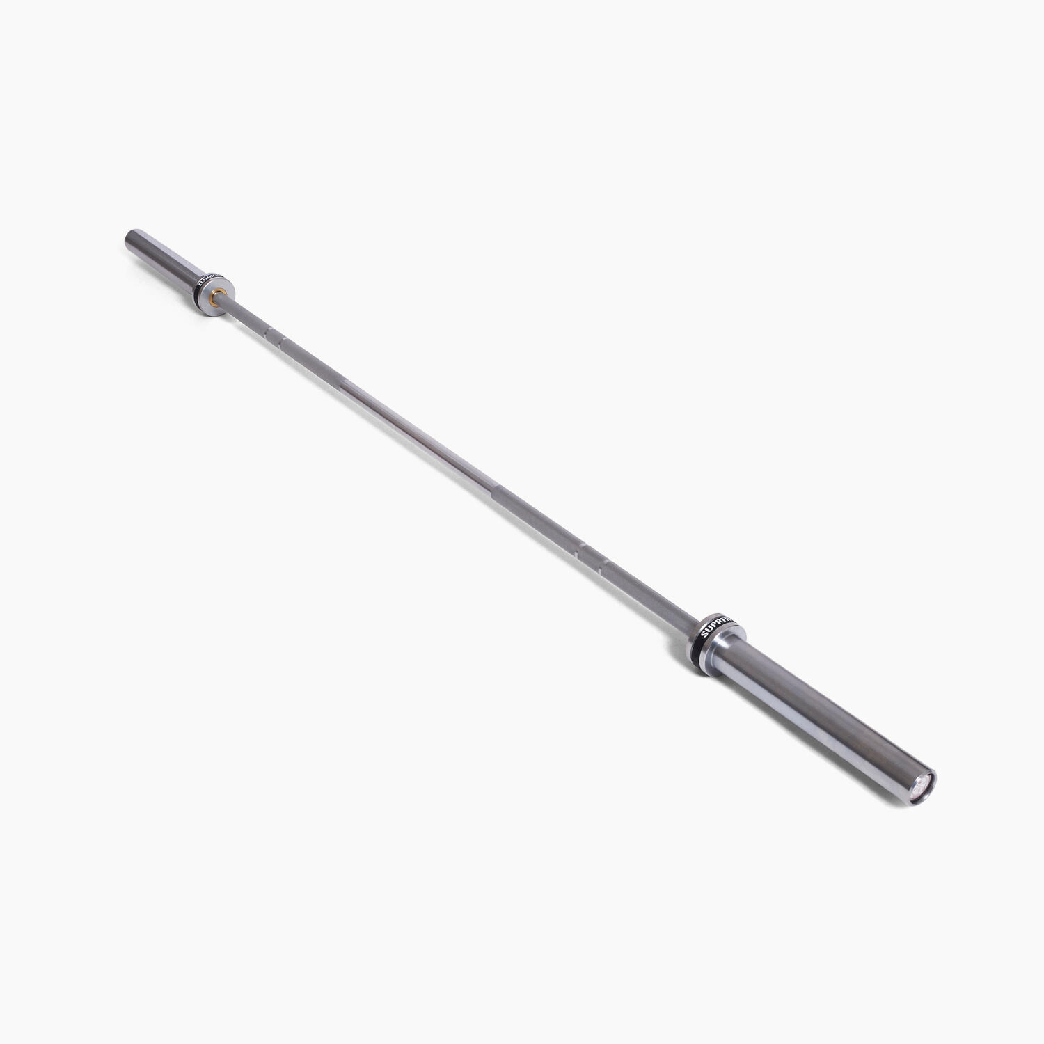 Suprfit Econ White Logo Weightlifting Set - Warrior Elite Bar Chrome 2/7
