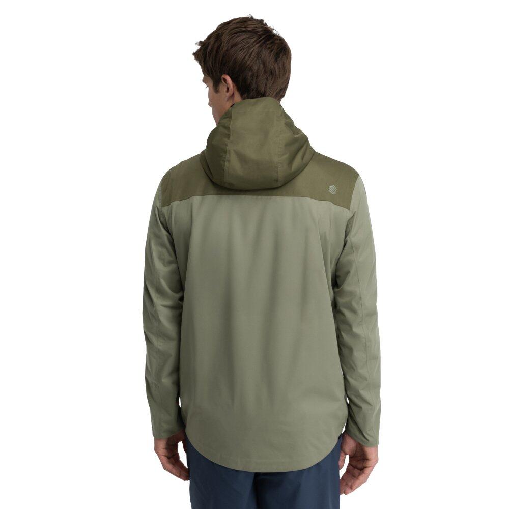 Herren Wandern wasserdichte wanderjacke Ventra Green Grün 2/6