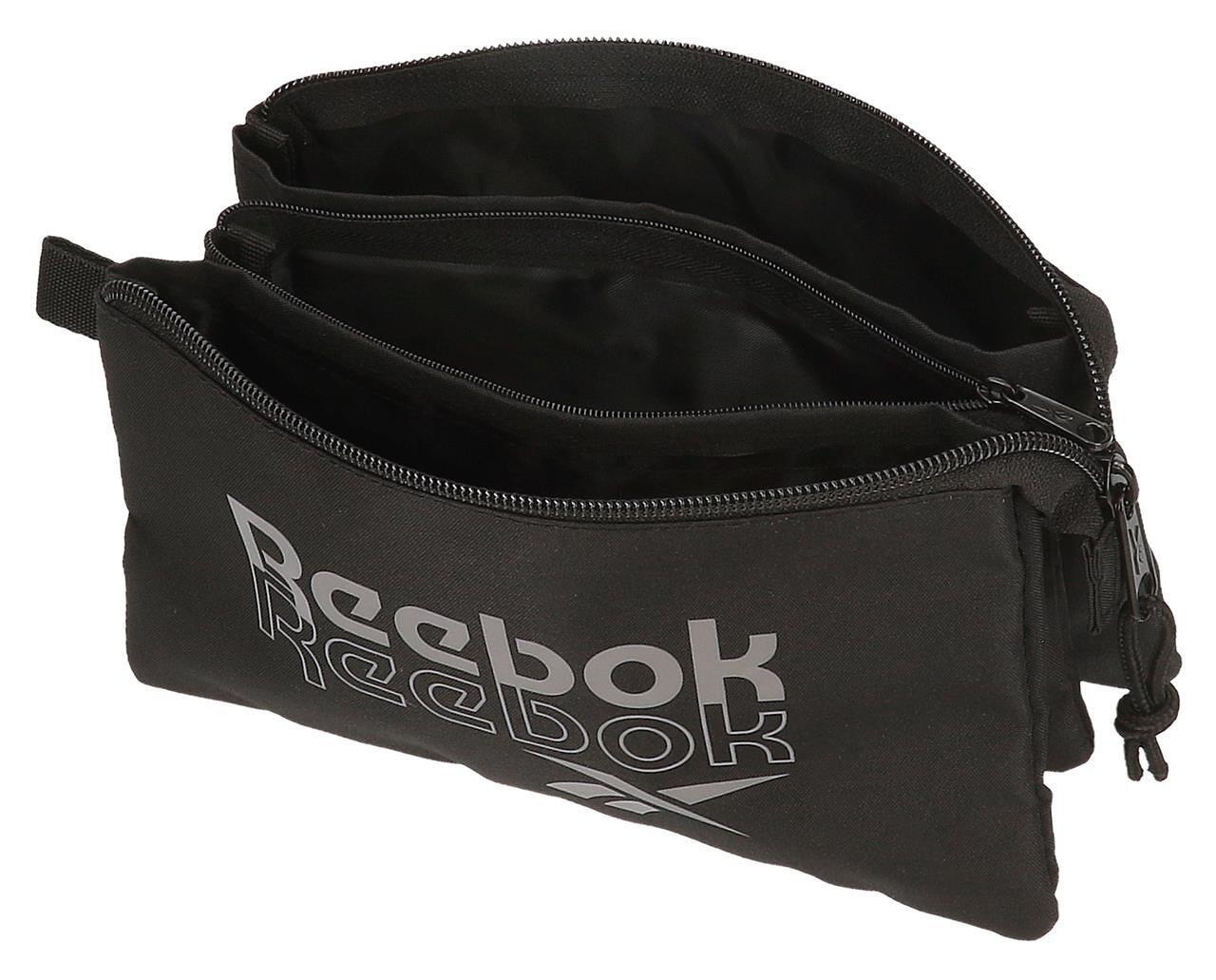 Trousse noire à trois compartiments Reebok Melbourne pour garçon 3/5