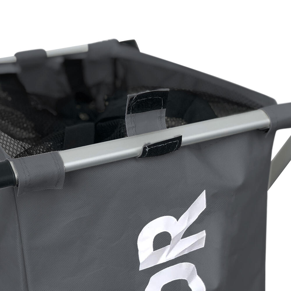Panier à linge gris foncé - 1 compartiment - Pliable 5/7