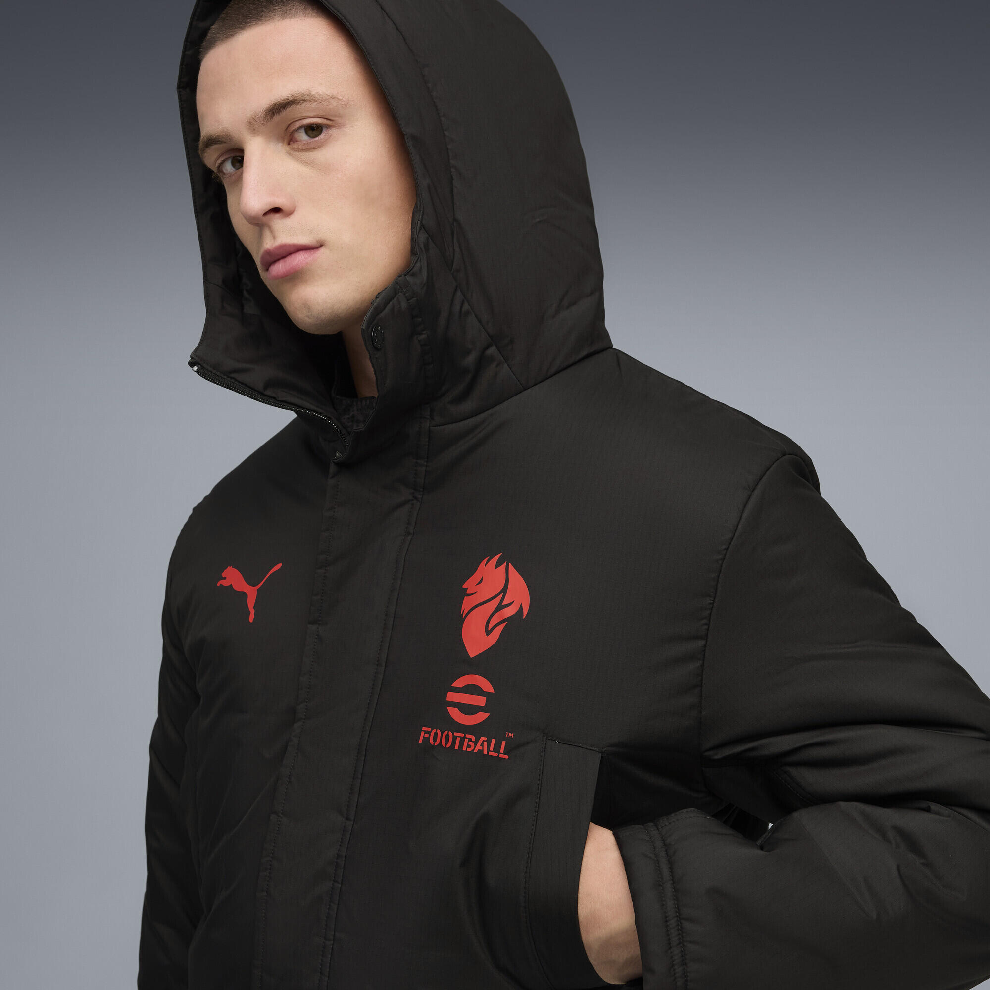 AC Milan Trainings-Winterjacke Herren PUMA 3/7