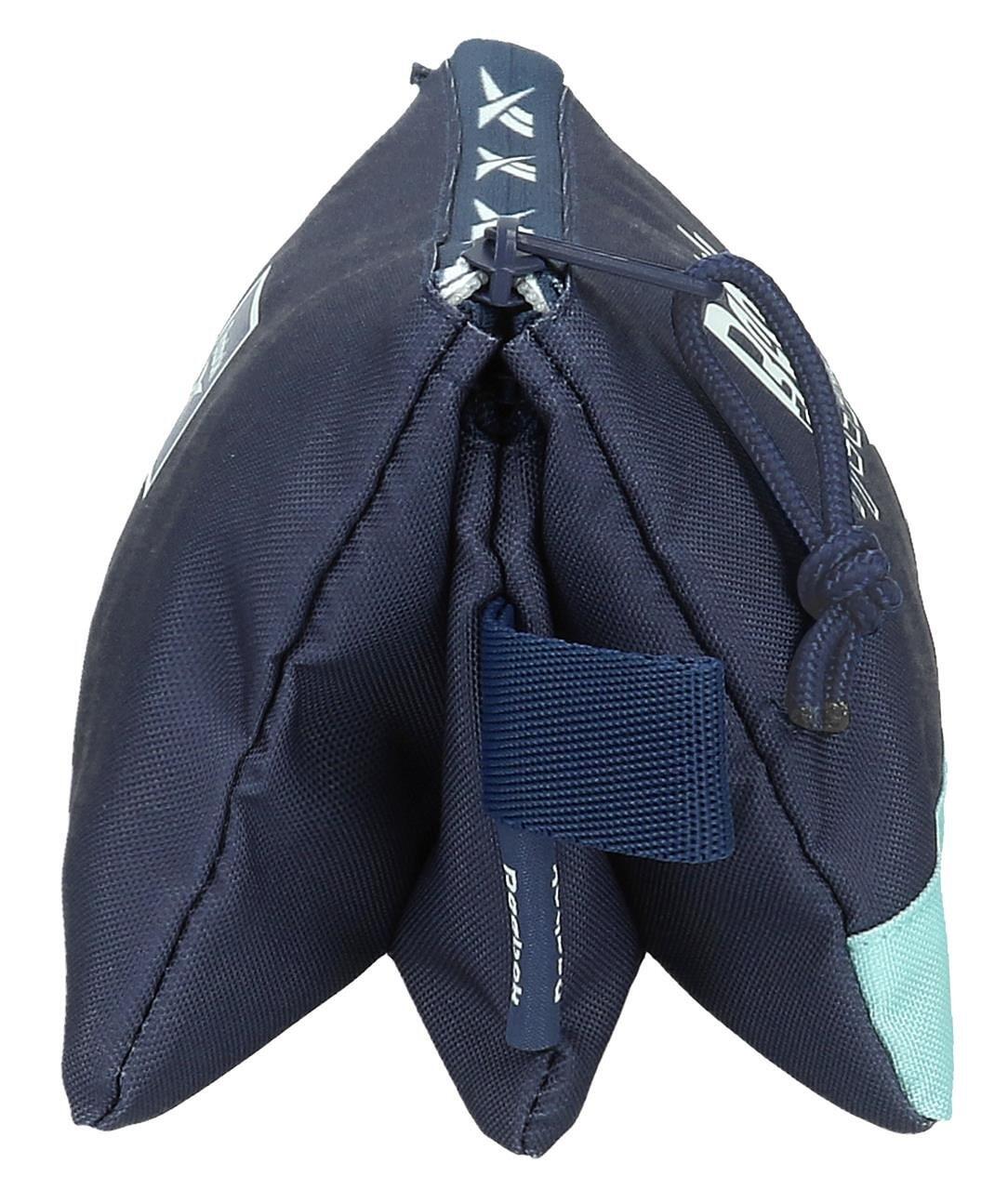 Estojo de três compartimentos para menina azul marinho Reebok Andrew 4/5