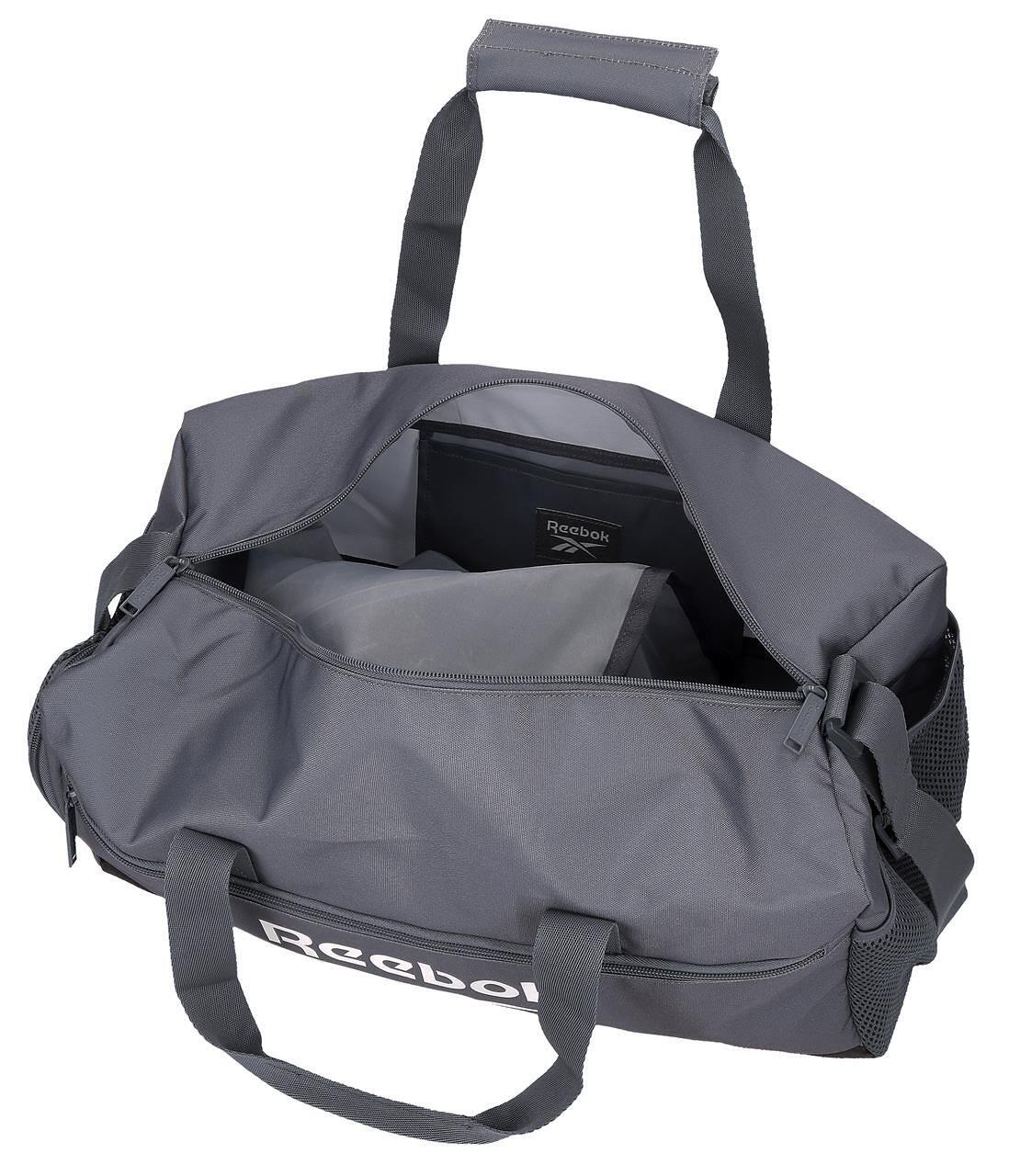 Borsa sportiva Reebok Ashland unisex 45cm grigio 4/5