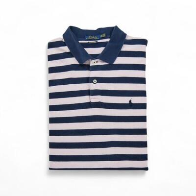 Tweedehands - korte mouw heren polo slim fit - als nieuw