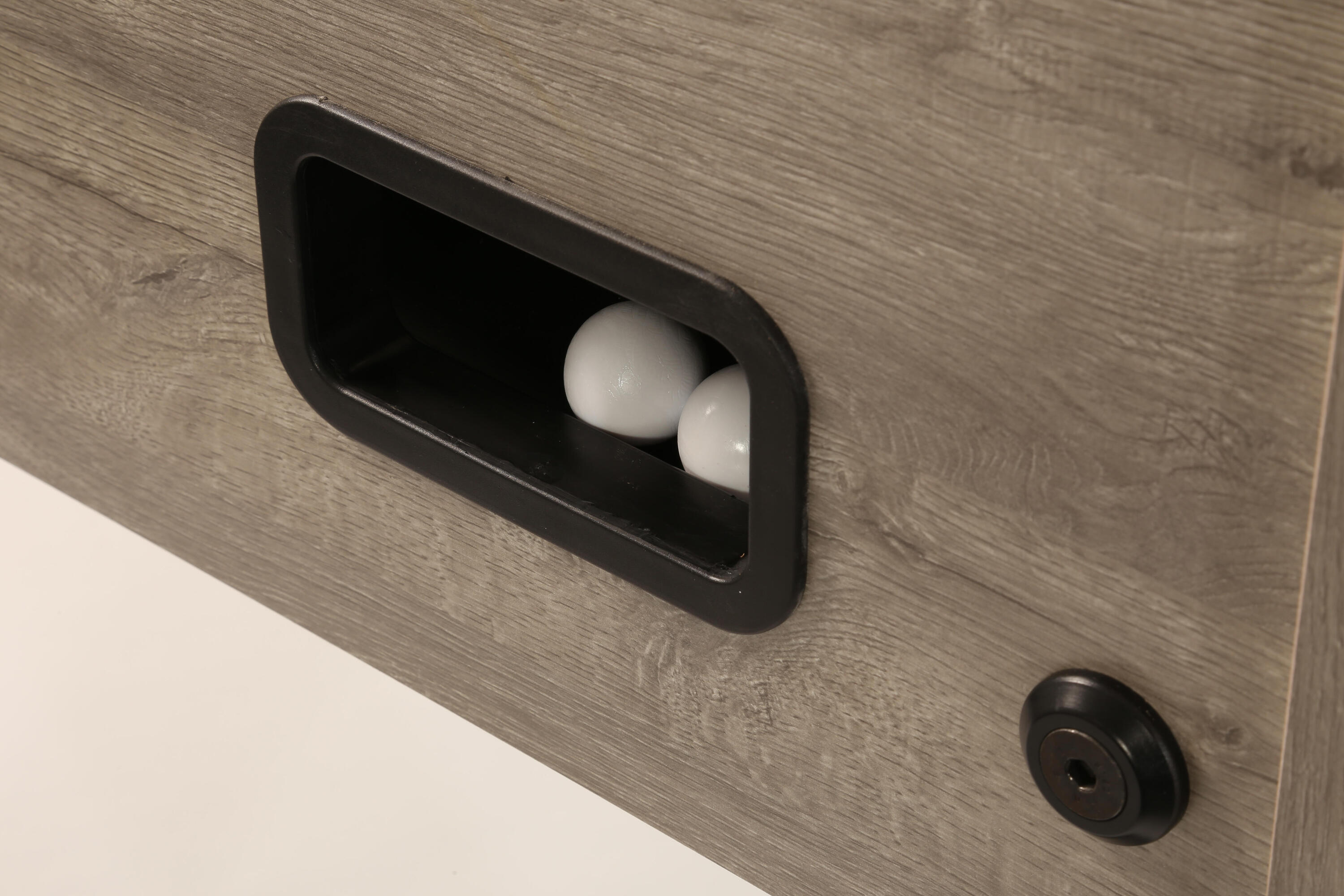 Calciobalilla Garlando G-500 rovere grigio con aste telescopiche di sicurezza 3/3