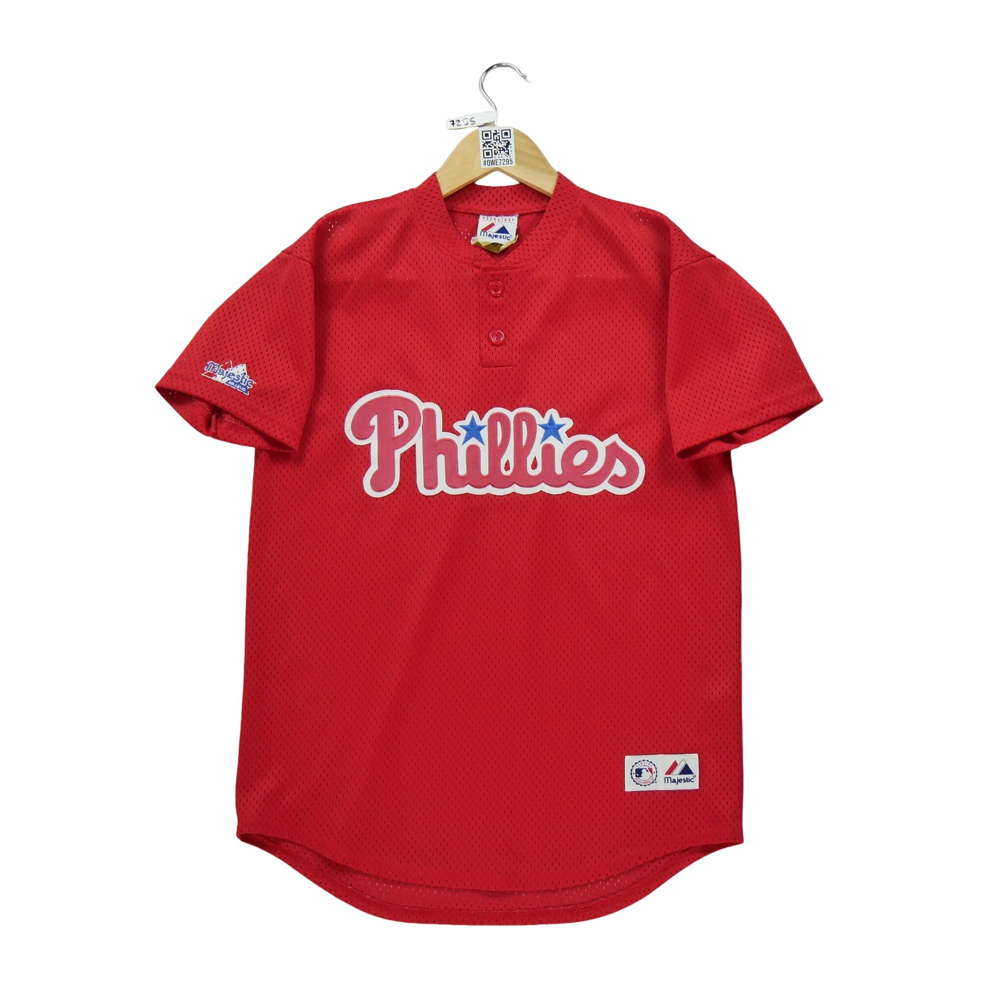 MAJESTIC SPORT Reconditionné - Maillot Homme MLB Philadelphie Phillies - Excellent