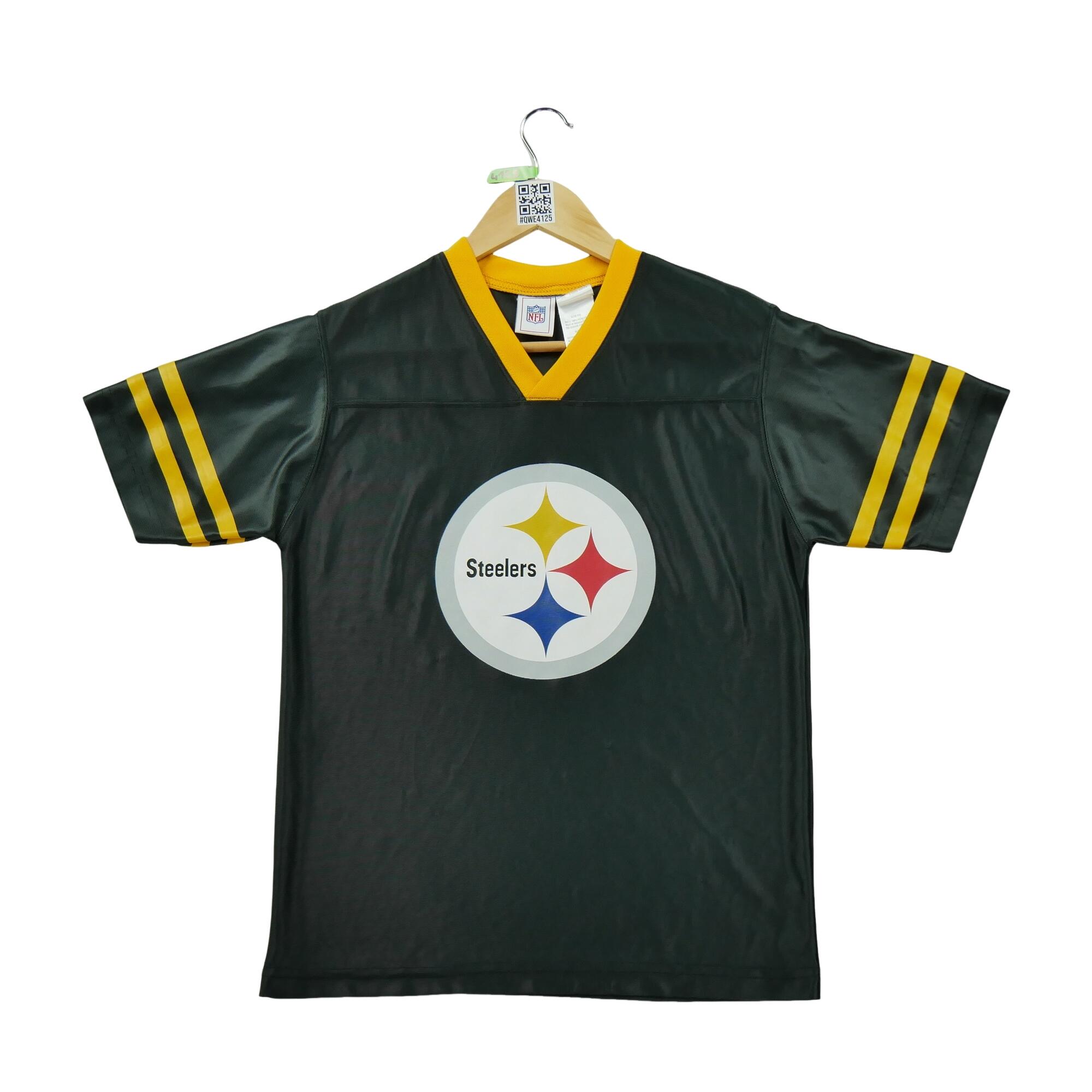 Segunda vida - camisola preta da nfl homens - em muito bom estado
