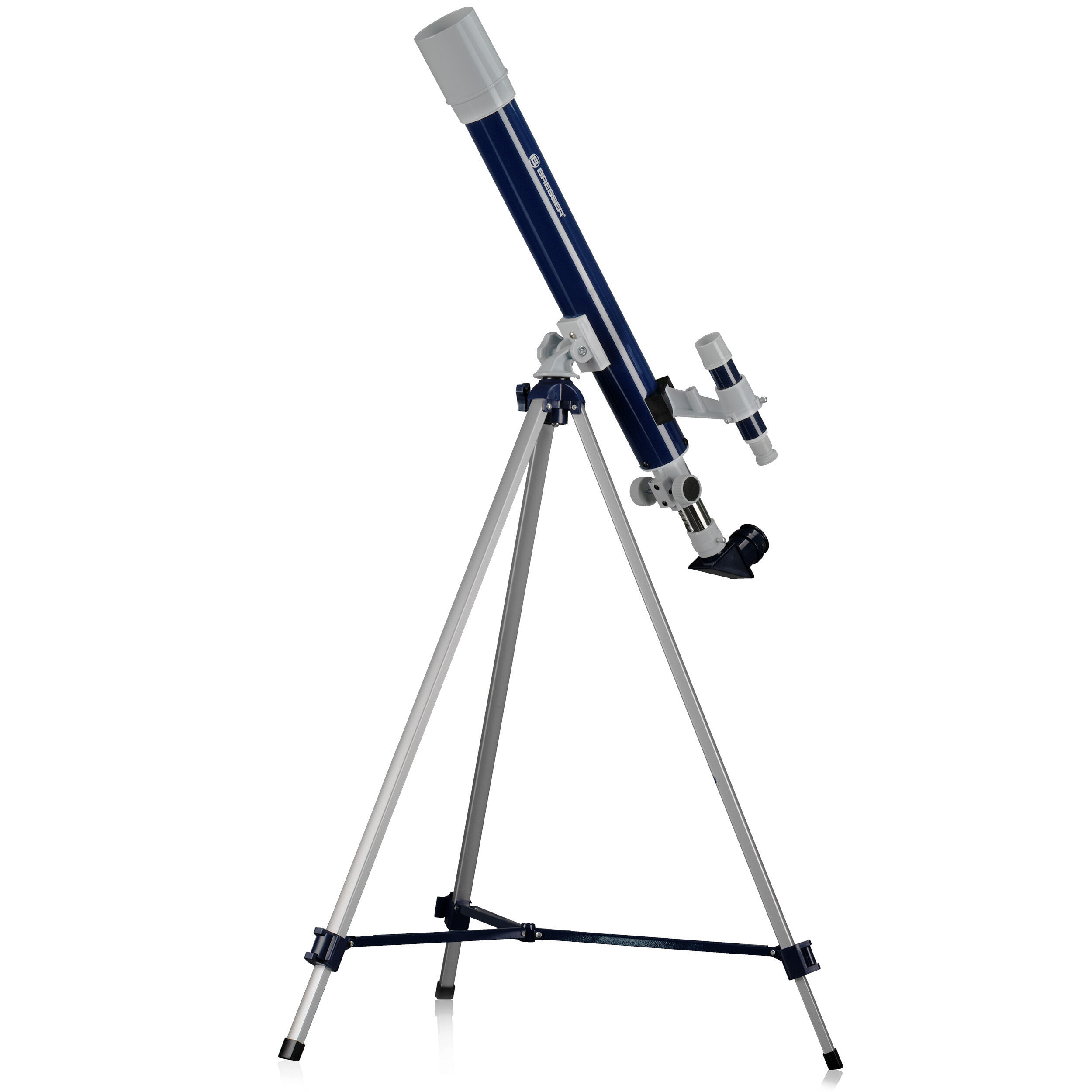 Telescópio 50/600 refrator hércules / objetiva de lente dupla (acromática)