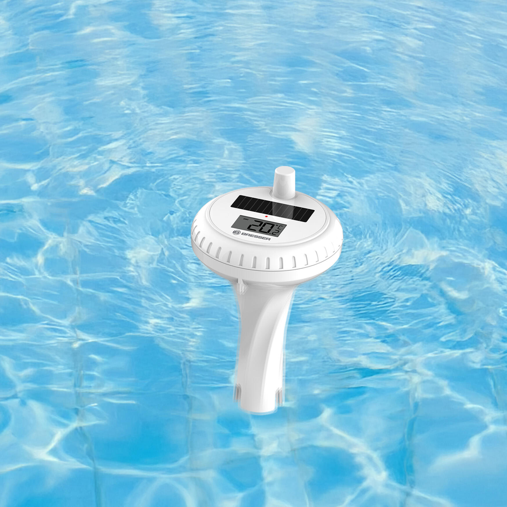 Termômetro de piscina sem fio com profundidade de medição de 120mm BRESSER 5/5
