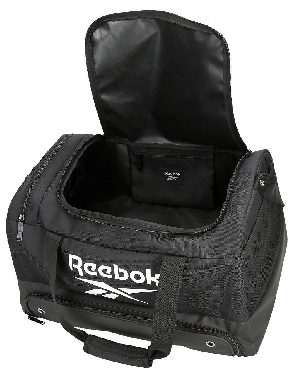 bolsa de futebol masculino Reebok Ashland 49cm preto 4/5