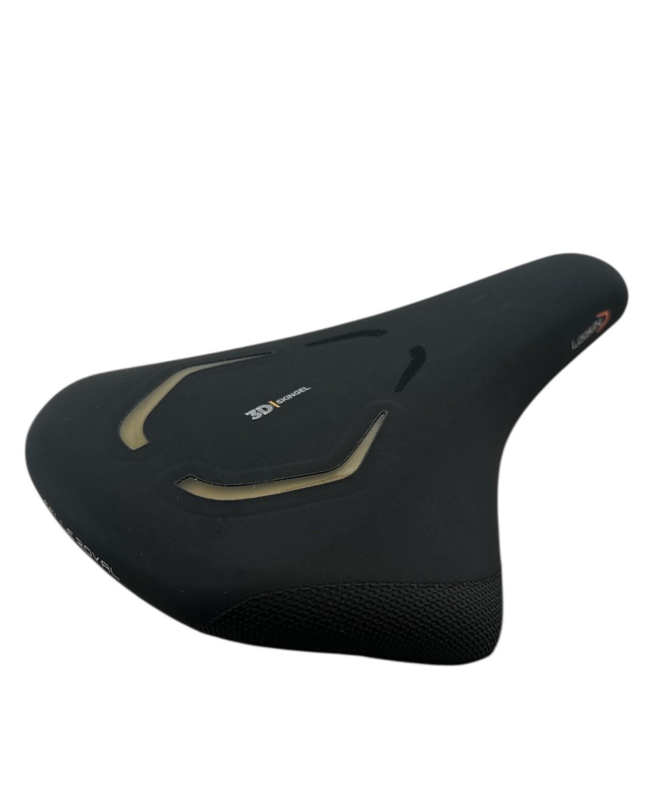 Selle de vélo de route, siège de vélo en cuir PU, coussin de siège de vélo antidérapant et doux