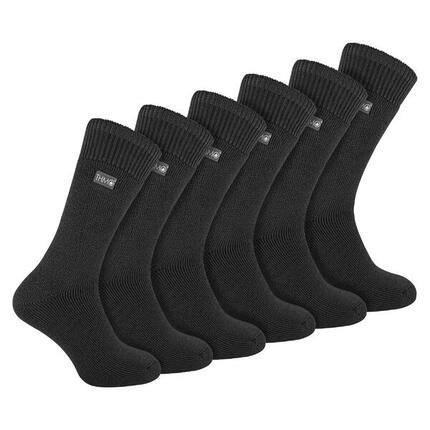 Chaussettes THMO homme 6 paires semelle coussinée