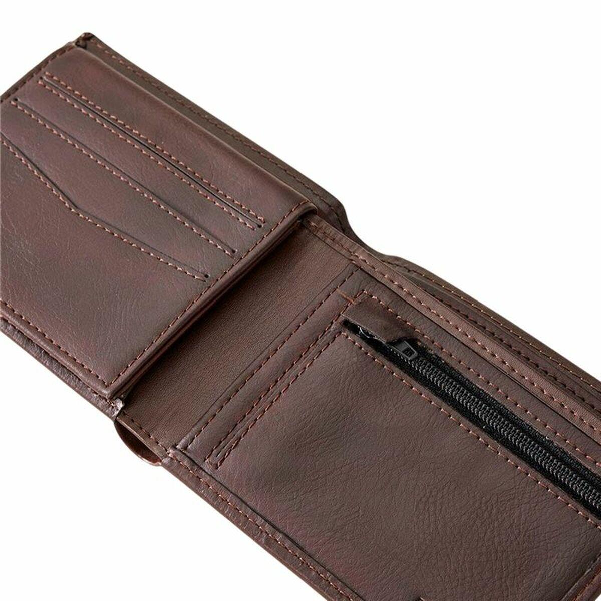 Portafogli Uomo Rip Curl Ridge Pu All Day Marrone scuro 4/4