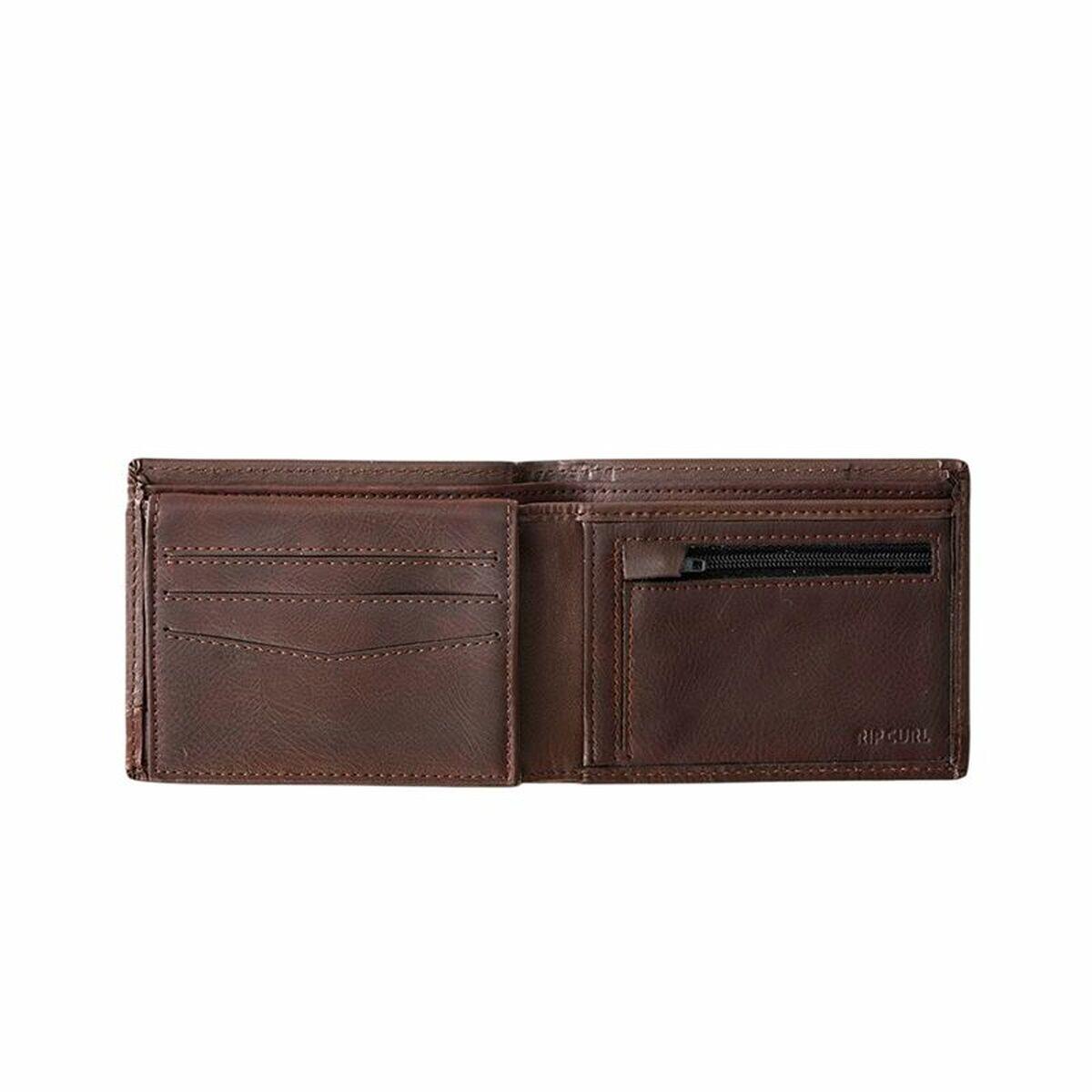 Portafogli Uomo Rip Curl Ridge Pu All Day Marrone scuro 3/4