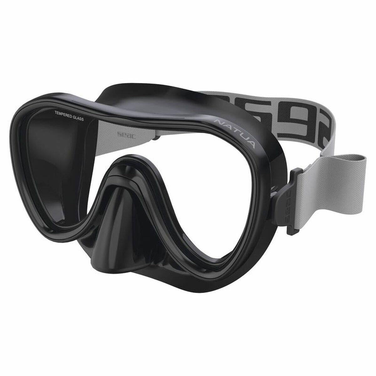 Okulary do Nurkowania Seac 0750080003 Czarny