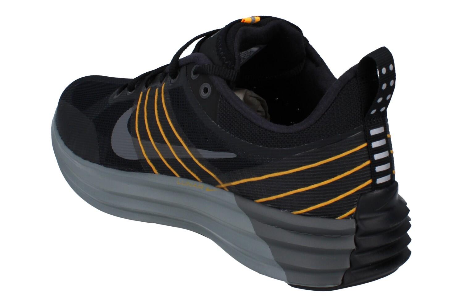 Buty Nike Lunar Roam Czarny/Szary metaliczny/Szary dymny/Pomarańczowy laser 2/7