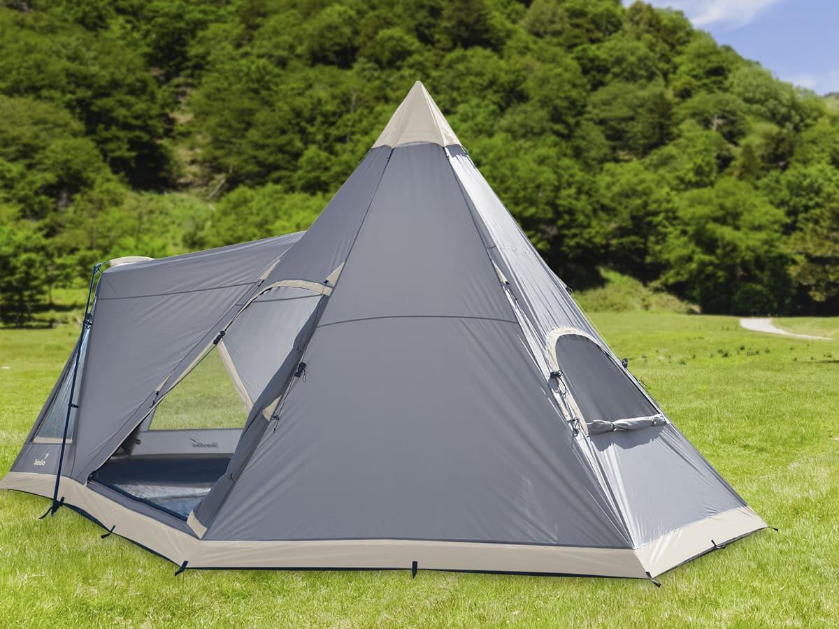 Second hand -Tenda da campeggio indiana - Tipi Hetta 460 Protect Plus - 6 pers 4/7