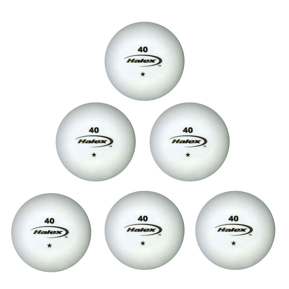 Yashima Table Tennis Balls - White 40mm (100pc)