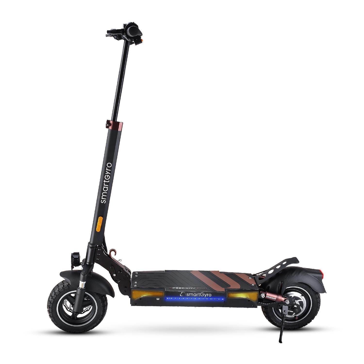 SMARTGYRO Patinete Eléctrico smartGyro Speedway Pro C, Motor de 1000W 48V, Certificado DGT