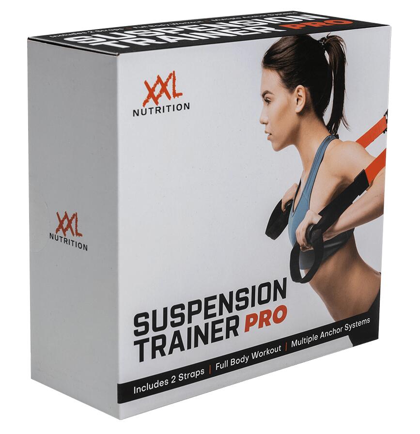 XXL NUTRITION Suspension Trainer Pro -Incl. Deuranker & Opbergtas, Trainingsaccessoire -1 Stuk