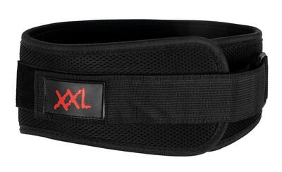 Neoprene heavy duty belt - fitness trainingsriem - maat l - zwart - 1 stuk
