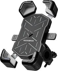 ROCKBROS Support Téléphone Vélo, Support Télephone Moto 360° Rotation