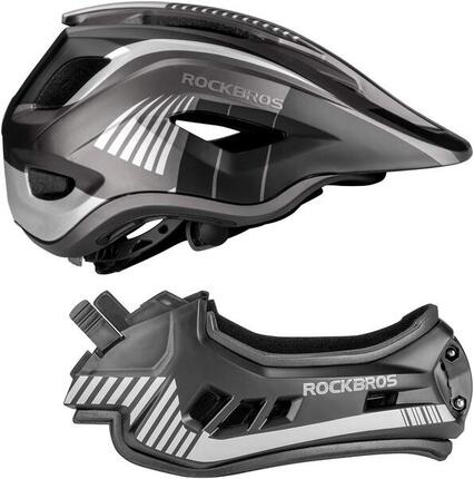 ROCKBROS Casque BMX d'enfant, Casques Intégral Vélo VTT