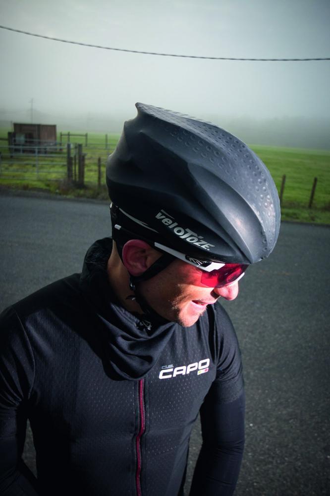 Velotoze Helmüberzug Schwarz Unisize 1/1