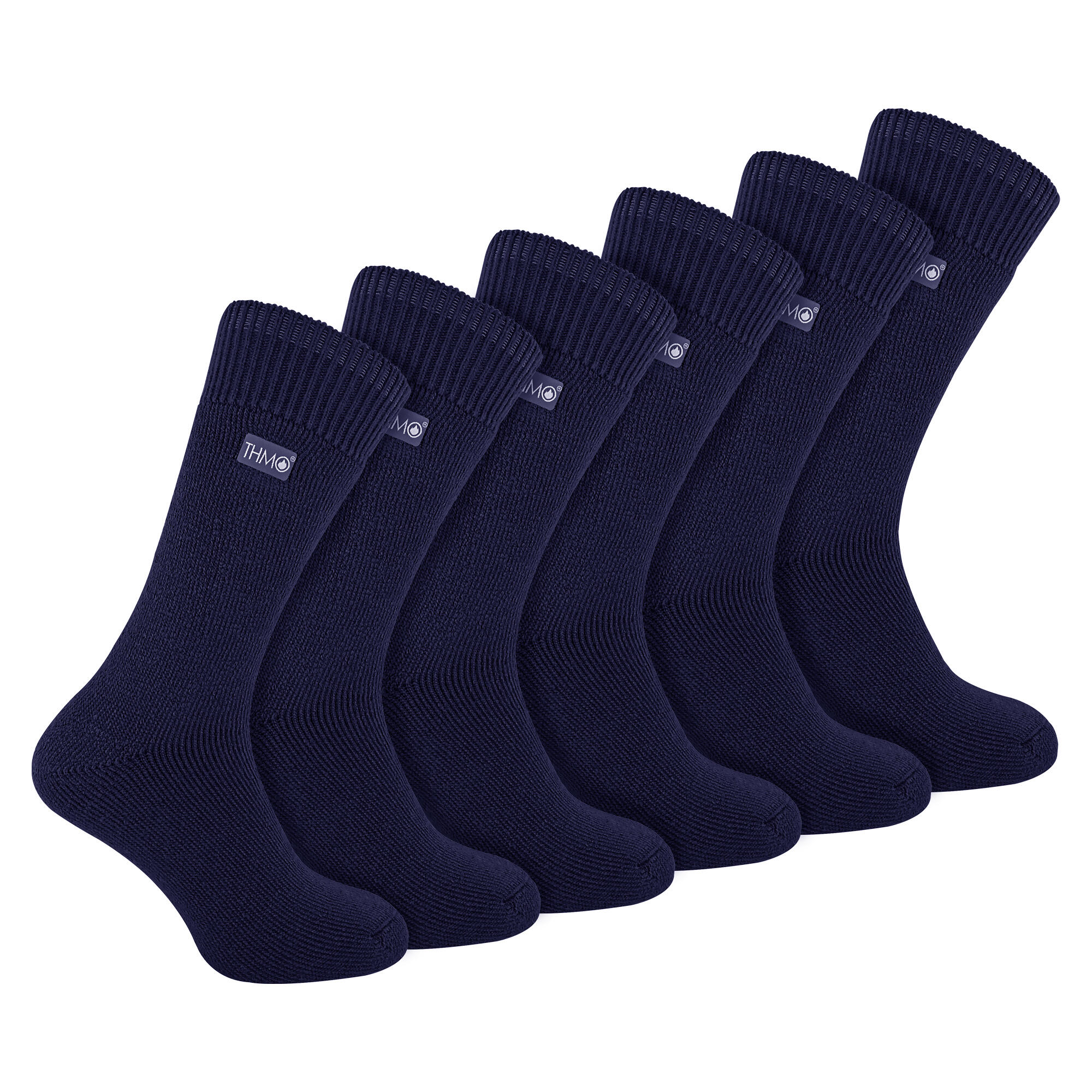 THMO 6 Pairs Mens Soft Breathable Thermal Socks
