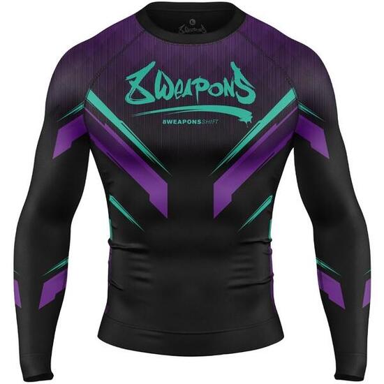 Kompressions-T-Shirt langarm - Shift Cyber