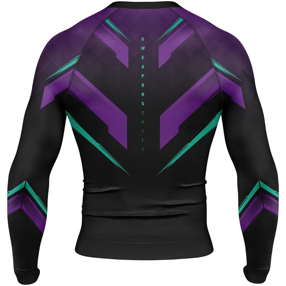 8 WEAPONS Rashguard, L/S, Shift, cyber, XXL 2/2
