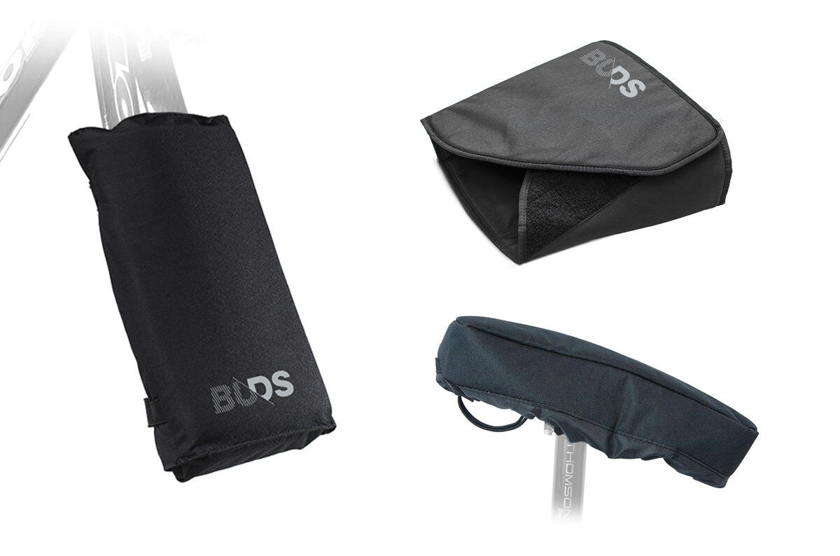 BUDS Schutzset Rennrad – Gabel, Rahmen und Sattel.