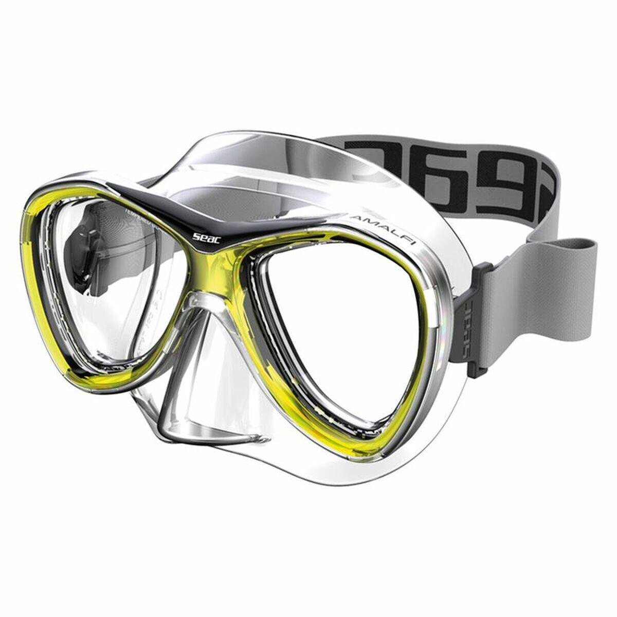 SEAC Gafas de Buceo Seac 0750079001 Amarillo