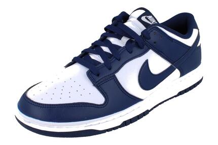 Nike Dunk Low White Midnight Navy