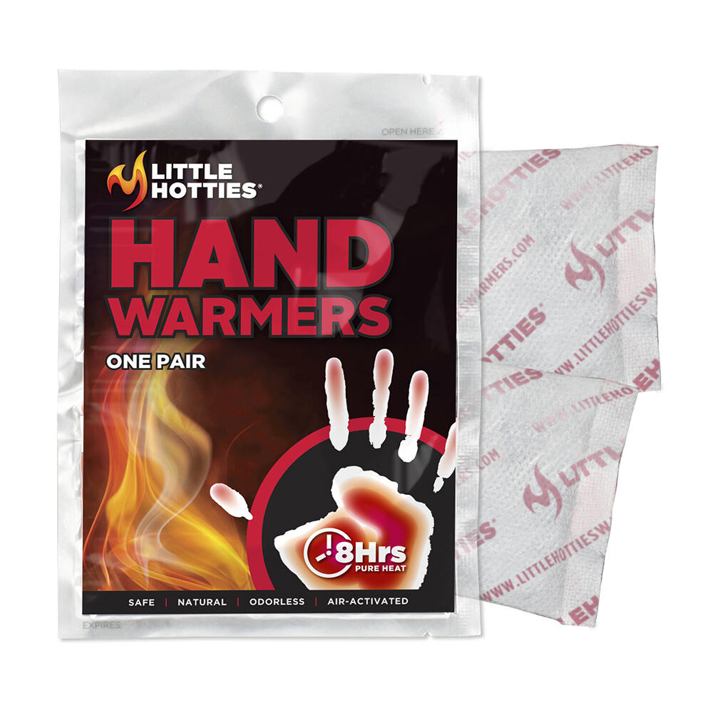1 Pair Little Hotties Hand Warmers 8hrs Pure Heat Air-Activated
