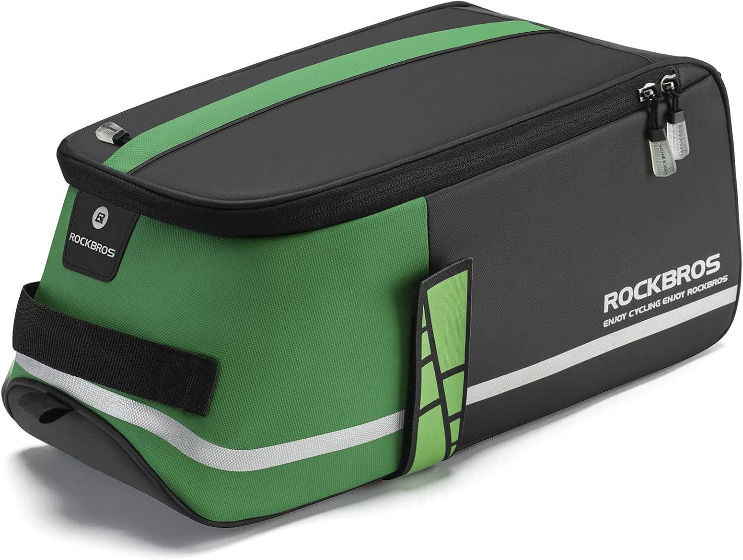 ROCKBROS Alforge traseiro 4 L, impermeável e refletor