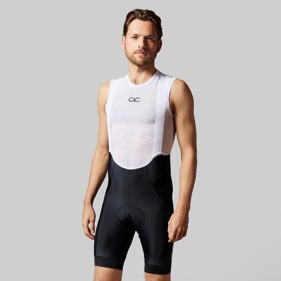 Radhose kurz mit Trägern Rennrad Herren Radlerhosen mit Sitzpolster Fahrrad