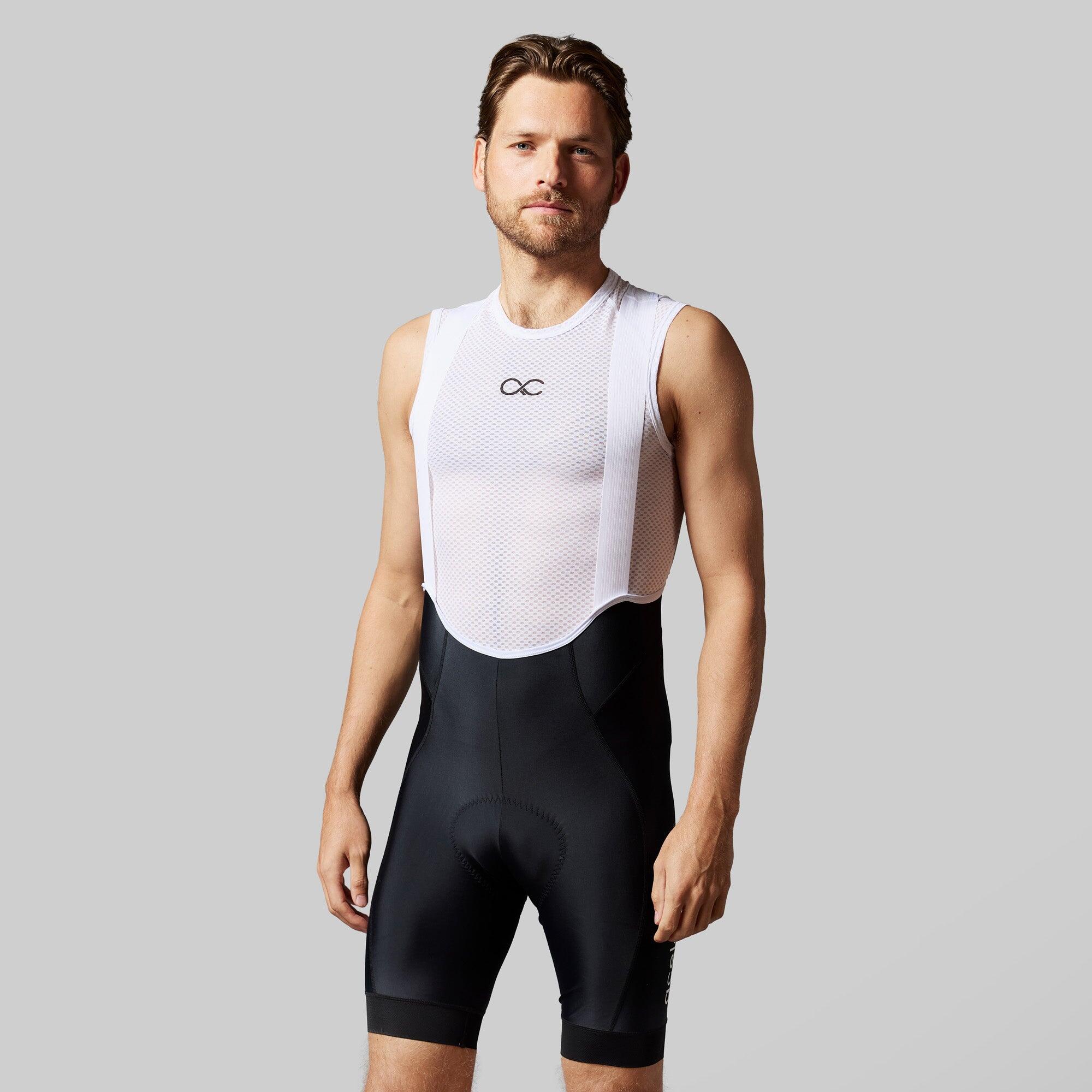 Acelera - Cuissard Vélo Route À Bretelles Homme - Pantalon De Cyclisme - Vtt - Cuissard De Vélo À Bretelles - Noir - 56 3xl - Decathlon