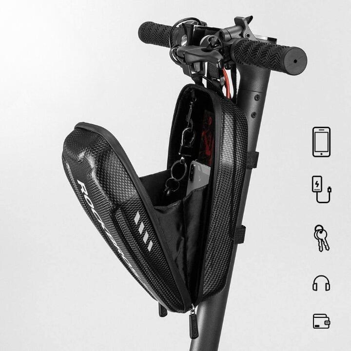 ROCKBROS Sacoche Guidon 2L pour Trottinette Électrique et Vélo Pliable 2/7