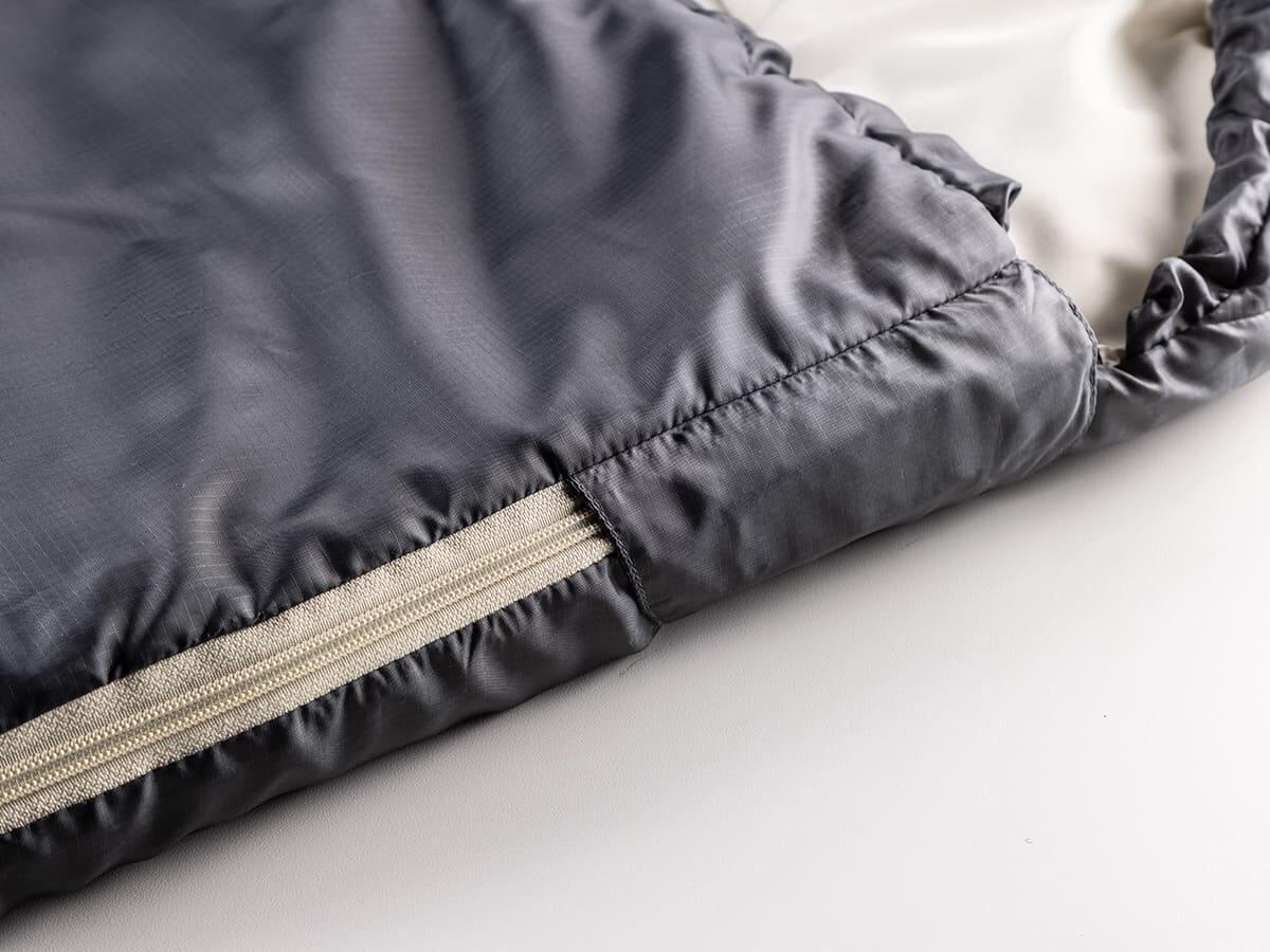 Gebraucht - Rechteckiger Schlafsack Skye – 3 Jahreszeiten – 220x75cm – RV links 5/7