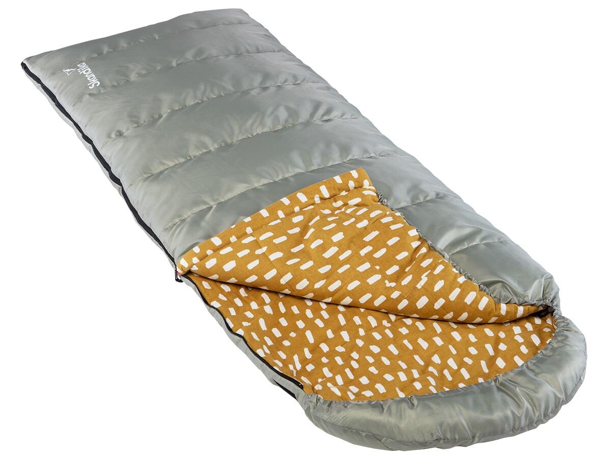 Seconde vie - Sac de couchage rectangulaire Dundee avec oreiller – Zip à gauche 4/7