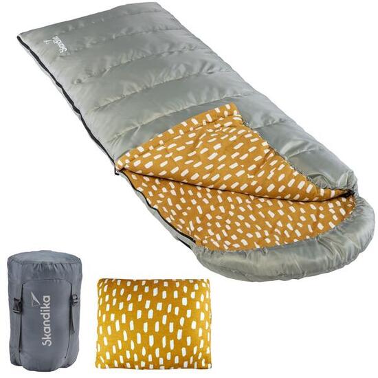 Gebraucht - Deckenschlafsack Dundee + Kopfkissen - 3 Jahreszeiten, bis -20°C