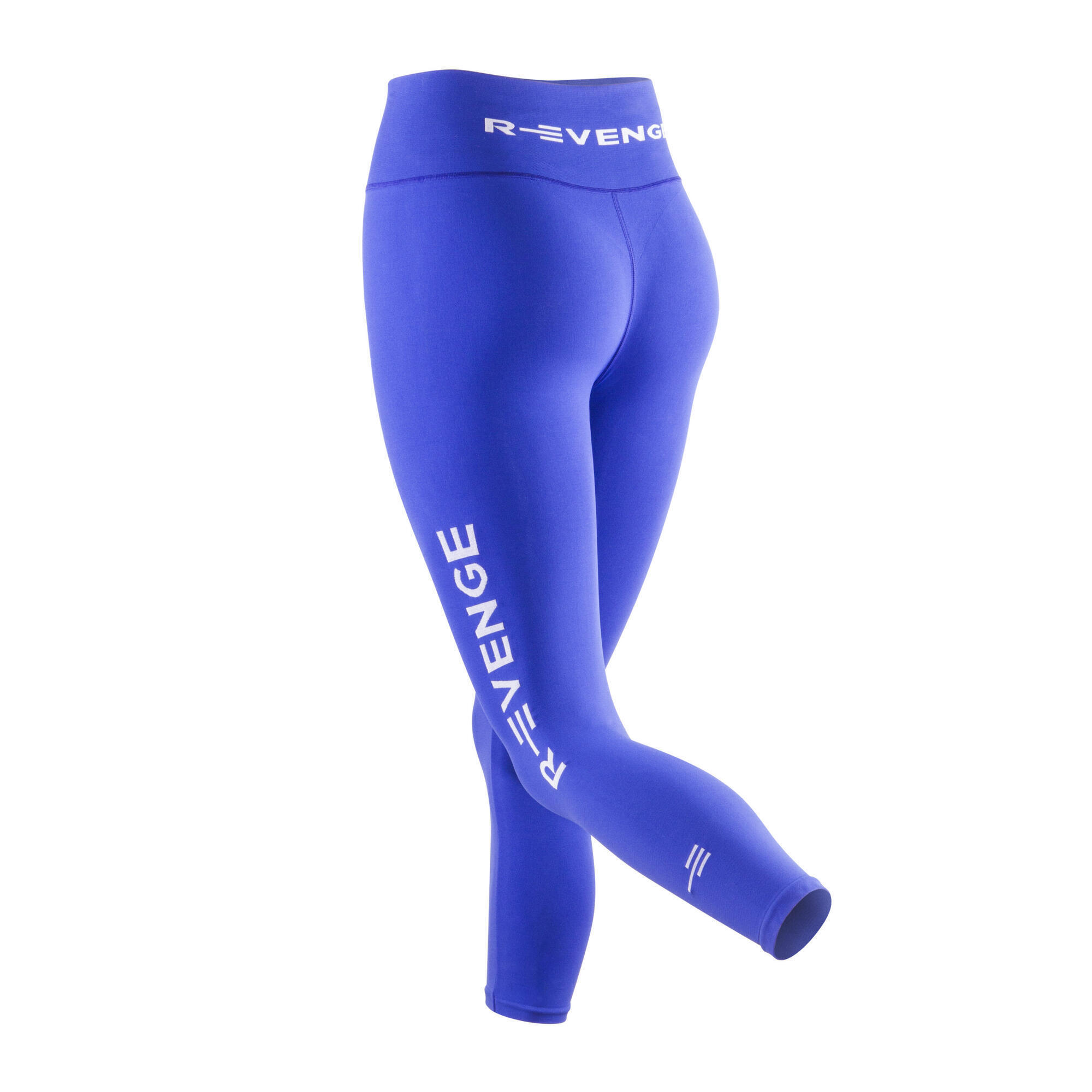 R-evenge - Leggings Q-skin Femme Bleu Roi - Legging - Bleu - Decathlon
