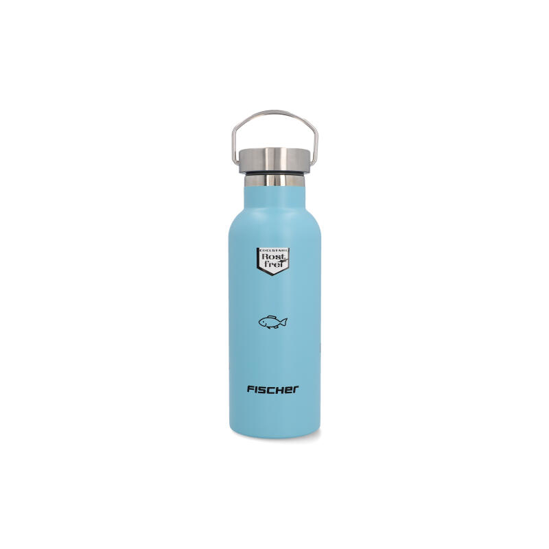 Fischer Bike - Gourde Inox Enfant Fischer - Bidon - Bleu - 500 Ml - Decathlon