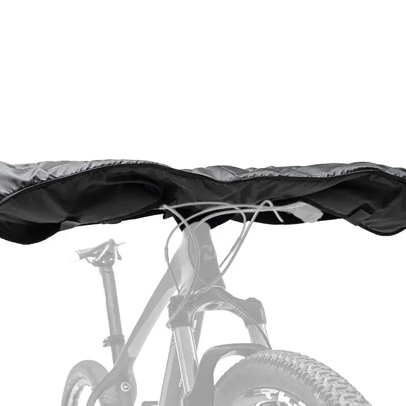 Protective cover bicycle handlebar cover with electronics, black